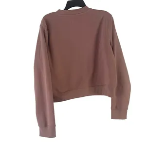 Brooklyn Cloth‎ Women Size Large Dusty Rose Pink Self Love Club Crewneck Sweater thumbnail 5