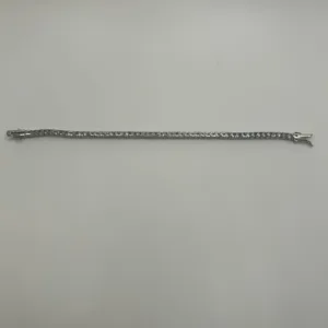 Kay Jewelers Moissanite Tennis Bracelet Gold 3mm 7 Inch Brand New VVS1 Crazy Shine No Pass thumbnail 3