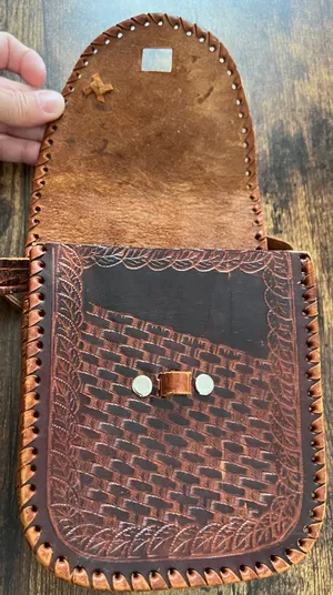 Moroccan | Artisan handmade crossbody purse thumbnail 12