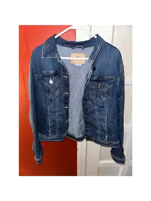 One5One Denim Medium Wash Blue Jacket Size L thumbnail 10