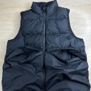 Nike Puffer Vest Womens XL Black Full Zip Quilted Insulated Sleeveless Jacket thumbnail 9