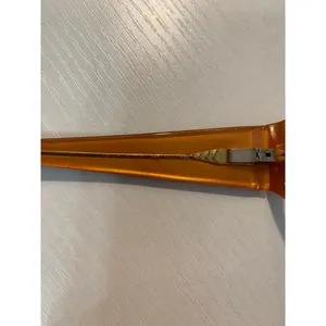 Prada Eyeglasses Frames Unisex Brown/Amber Two-Tone Full Rim thumbnail 4