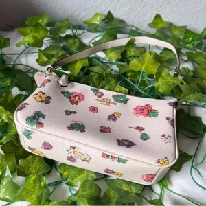 Coach CA738 Nolita 19 With Spaced Floral Field Print In Gold/Chalk Multi thumbnail 3