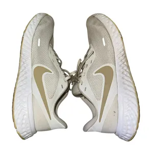 Nike Revolution Running Shoes‎ Women’s 9.5 White Athletic Sneakers thumbnail 6