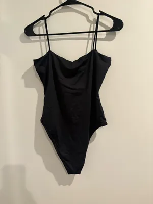 Grey Lab Bodysuit Black Medium New with Tags thumbnail 8