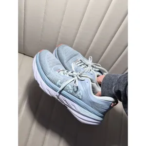 Hoka-one-one Women's Blue and Grey Trainers thumbnail 7