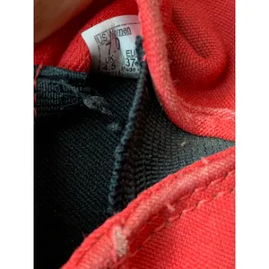 Vans Classic Slip-On Sneakers Womens Size 7 Racing Red Skate Casual Shoes thumbnail 8