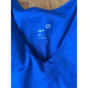 GapFit Blue Athletic Dress XS Sleeveless Built In Shorts Tennis Golf Shelf Bra thumbnail 2