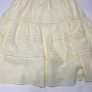 Tularosa Eleanora Embroidered Dress in Mellow Yellow Large thumbnail 4