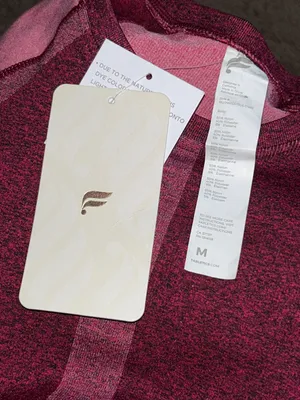 NWT Fabletics Helena Seamless crop top M pink thumbnail 5