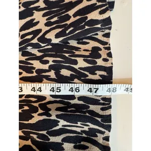 NA-KD Halter Animal Print Maxi Dress Black Tan Leopard Viscose Flowy Boho Size 4 thumbnail 11