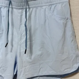MIER Womens Running Shorts Light Blue Athletic Drawstring Pockets XL thumbnail 3