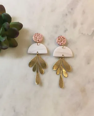 Handmade Polymer Clay Earrings thumbnail 1