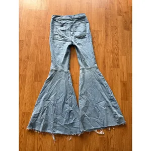 Free People We the Free Just Float On High Waist Flare Jeans Size 27 thumbnail 7