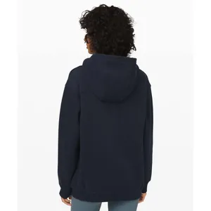 Lululemon All Yours Zip Hoodie True Navy Blue Fleece W3CXBS Size Small thumbnail 3