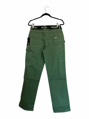 NWT Dickies Womens High Waisted Carpenter Pant, Dark Ivy - FPR51 SZ-27R thumbnail 4