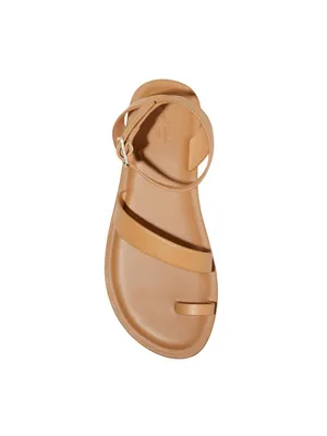 Universal Thread Womens Sol Toe Loop Ankle Strap Sandals 92609426 Tan Brown 6M thumbnail 11