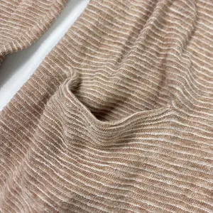 Madewell Cardigan Sweater Womens Small Tan‎ Stripe Open Front Longline Pockets thumbnail 2