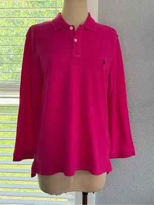 Ralph Lauren Sport Iconic Classic Polo Slim Fit Size Large thumbnail 1
