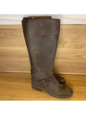 Earth Mira Round Toe High Shaft Brown Casual Boots - Size 6.5 thumbnail 2