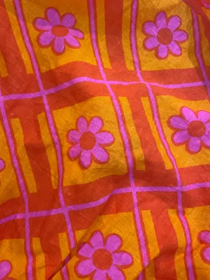 Show me Your Mumu x Barbie Mini dress Sz XS Hot pink /Orange thumbnail 8