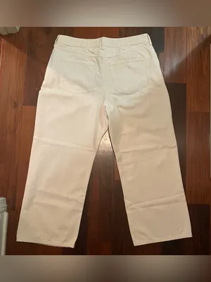 Hollister Women’s Cream Ultra High-rise Baggy Denim Jeans - Short Length thumbnail 2