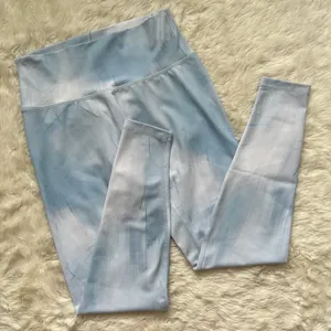 Leggings Motion Tight Athletic Frost Bite Blue White M thumbnail 2