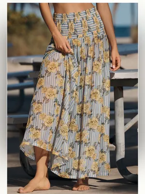 Anthropologie Hutch Ravi Maxi Skirt Size 2X NWT thumbnail 4