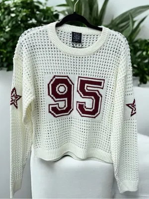 FCT With Love NWT Open Knit #95 Sweater Large thumbnail 1