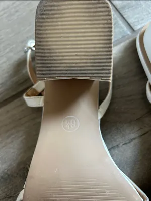 wild fable White Strappy Square-Toe Heeled Sandals thumbnail 10