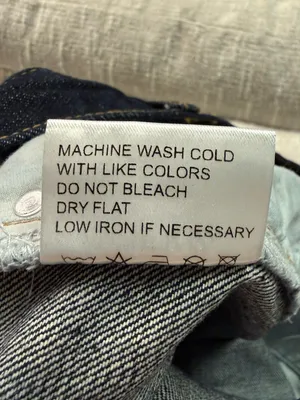 Parke 90's Straight Jeans in Dark Wash Women’s Size 28 100% Organic Cotton thumbnail 11