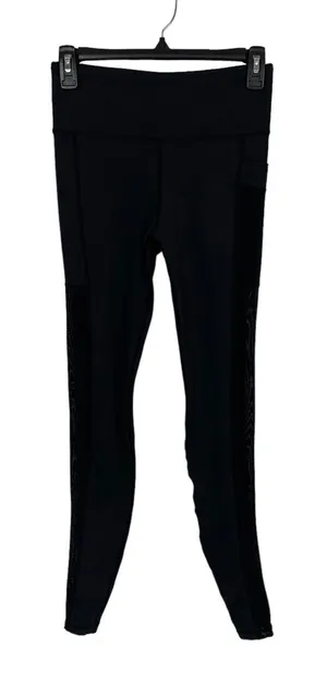 Black Lace Leggings Small Stretch Gothic Romantic Night‎ Out thumbnail 1