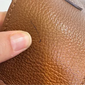 Vintage Tuscany Leather Tan Tote Bag Handbag Purse Classic thumbnail 5