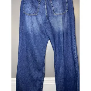 Aeropostale High Rise Wide Leg Jeans Womens Size 18 Medium Wash Blue Relaxed thumbnail 6