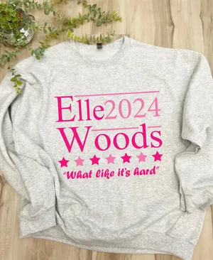 Boutique New / Custom Elle Woods 2024 sweatshirt thumbnail 1