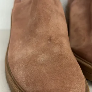 Lucky brand sz 9 brown summah heeled leather bootie boot ankle lug sole Chelsea thumbnail 4