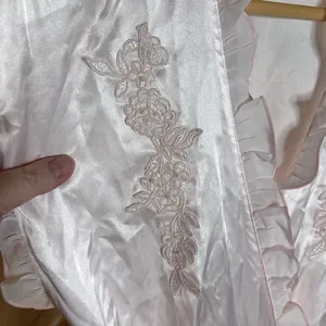 Intimo Donatella Baby Pink Light Weight Robe Size Medium thumbnail 2