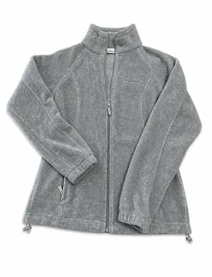Columbia Gray Fleece Jacket – Size M thumbnail 1