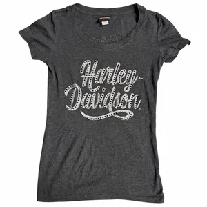 Harley Davidson Bling Womens T-Shirt Size XS thumbnail 1