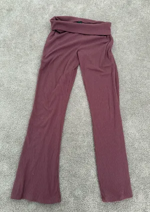 Wild Fable Purple Knit Lounge Pants thumbnail 1
