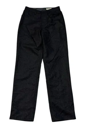 *NWOT Eddie Bauer Pant Womens Size 4 Gray Wool Blend Straight Leg Lined Acadamia thumbnail 1