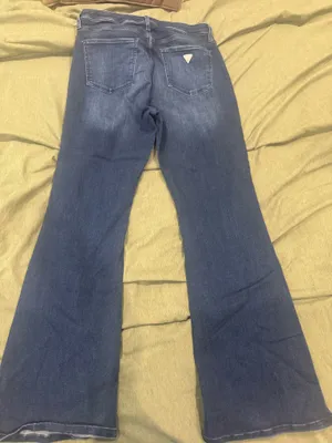 Guess dark wash bootcut jeans in a 31 thumbnail 2