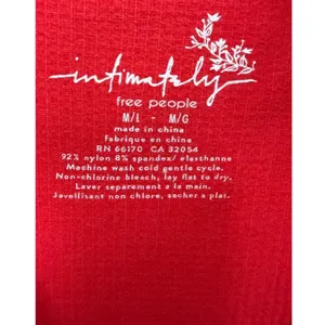Intimately Free People Women's Make It Happen Brami Cropped Tank Top Sz M/L thumbnail 4