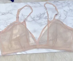 KLEINERTS vintage sheer Mesh Nude Bralette size 34 thumbnail 1