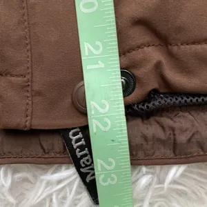 Marmot Brown lightweight rain Jacket with Fitted Silhouette thumbnail 13