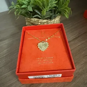 a new day Gold Initial Pendant Necklace thumbnail 2