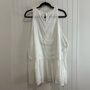 Free People women mini dress,White Sleeveless Size M thumbnail 2