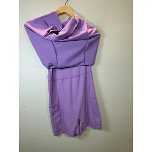 Outdoor Voices One Shoulder Dress Womens XS Lavender Purple Active Skort Dress thumbnail 5
