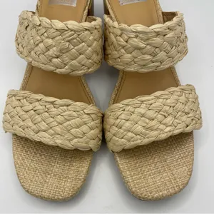 Dolce Vita Stacey braided block heel sandals women’s Size 8.5 thumbnail 4