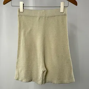 Amanda Uprichard Ariya Rib Knit‎ Biker Short in Pale Yellow Size XS thumbnail 3